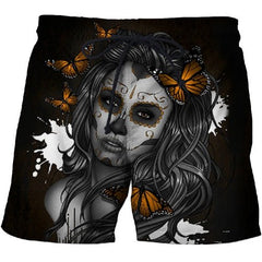 Casual Printed Beach Shorts Masculino Men 3d Streetwear Board Shorts Plage Quick Dry Shorts Funny Swimwear DropShip - Vimost Shop