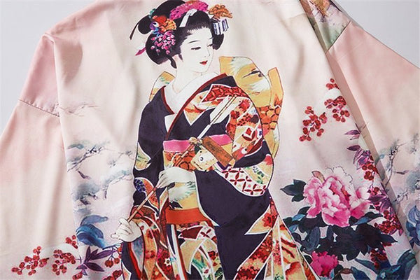 Casual Vintage Print Clothes Traditional Kimonos Blusas Fashion Harajuku Men Japanese Style Sexy Beach Yukata Clothing - Vimost Shop