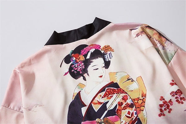Casual Vintage Print Clothes Traditional Kimonos Blusas Fashion Harajuku Men Japanese Style Sexy Beach Yukata Clothing - Vimost Shop