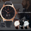 Casual Watch Men Automatic Minimalist Mechanical Wrist Watches For Men Classic Genuine Leather Strap - Vimost Shop