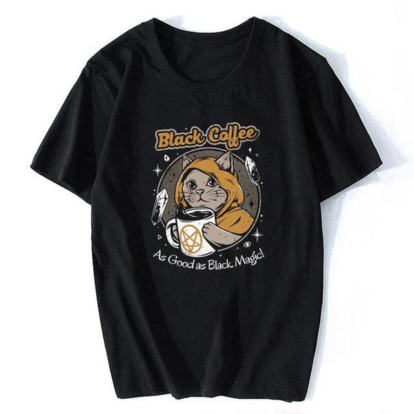 Cat Anime Men's High Quality Aesthetic Harajuku Streetwear - Vimost Shop
