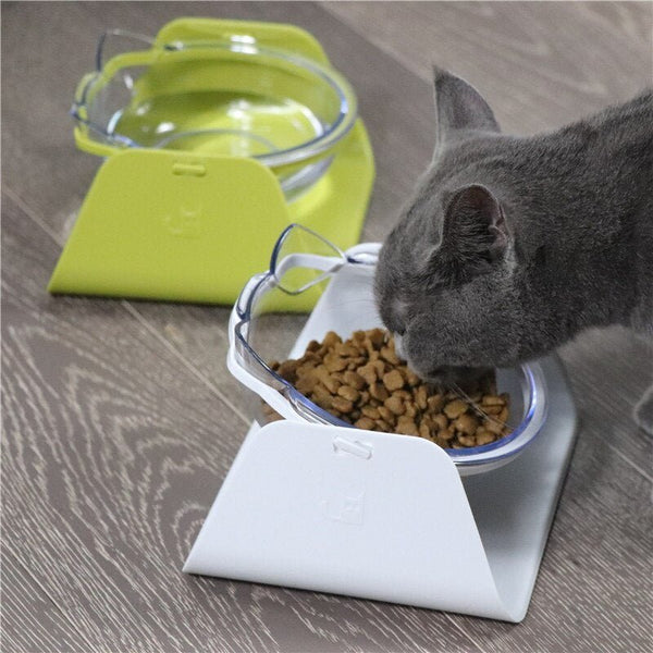 Cat Bowls Dogs Feeders Cats Feeding Bowl With Raised Stand For Cats Double Bowl Cats Food Bowls Water Bowls Pet Supplies - Vimost Shop