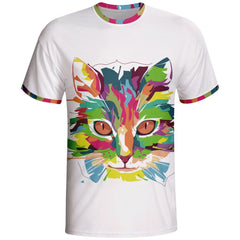 Cat Design Sublimation Tshirts Vimost Sports - Vimost Shop