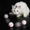 Cat Smart Jumping Ball USB Electric Pet Toys Magic Roller Ball Cat LED Rolling Flash Ball Automatic Rotating Toy For Pet Kids - Vimost Shop