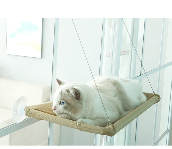 Cat Sunny Seat Window Mount Pet Cat Hammock Comfortable Cat Pet Bed Cute Pet Hanging Beds Bearing 20kg - Vimost Shop