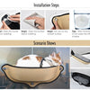 Cat Window Hammock With Strong Suction Cups Pet Kitty Hanging Sleeping Bed Comfortable Warm Ferret Cage Cat Shelf Seat Beds - Vimost Shop
