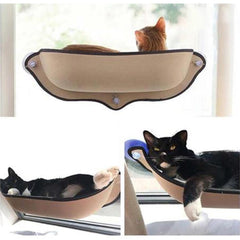 Cat Window Hammock With Strong Suction Cups Pet Kitty Hanging Sleeping Bed Comfortable Warm Ferret Cage Cat Shelf Seat Beds - Vimost Shop