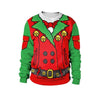 Christma sexy RED Retro Sweaters - Vimost Shop