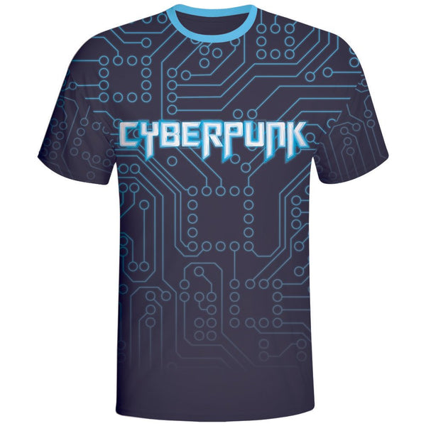 Circuit board Design Cyberpunk Gaming Shirts Wear Gaming Team - Vimost Shop