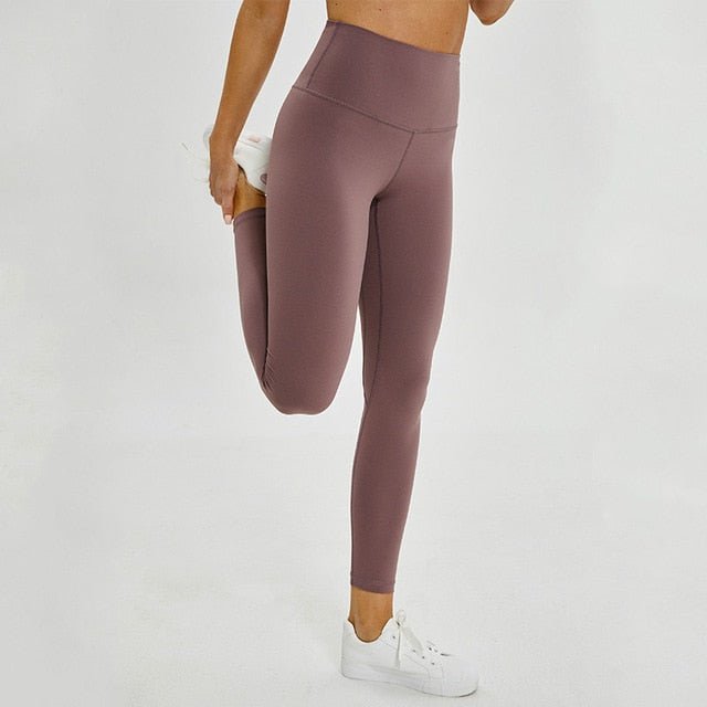 Classical 2.0Versions Soft Naked-Feel Athletic Fitness Leggings Women Stretchy High Waist Gym Sport Tights Yoga Pants lulu - Vimost Shop