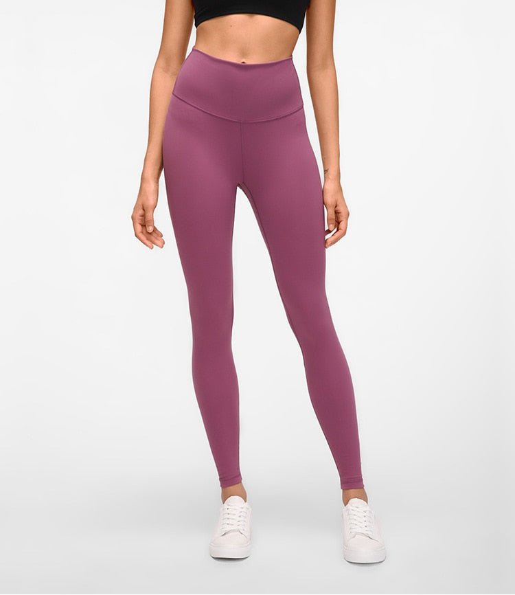 Classical 2.0Versions Soft Naked-Feel Athletic Fitness Leggings Women Stretchy High Waist Gym Sport Tights Yoga Pants lulu - Vimost Shop