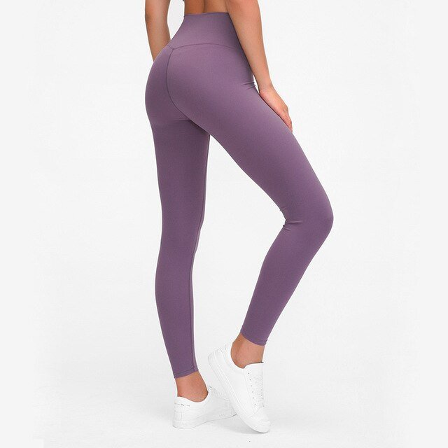 Classical 3.0 Version Soft Naked-feel Workout Gym Yoga Tights Women Squatproof High Waist Fitness Sport Leggings Running Pants - Vimost Shop