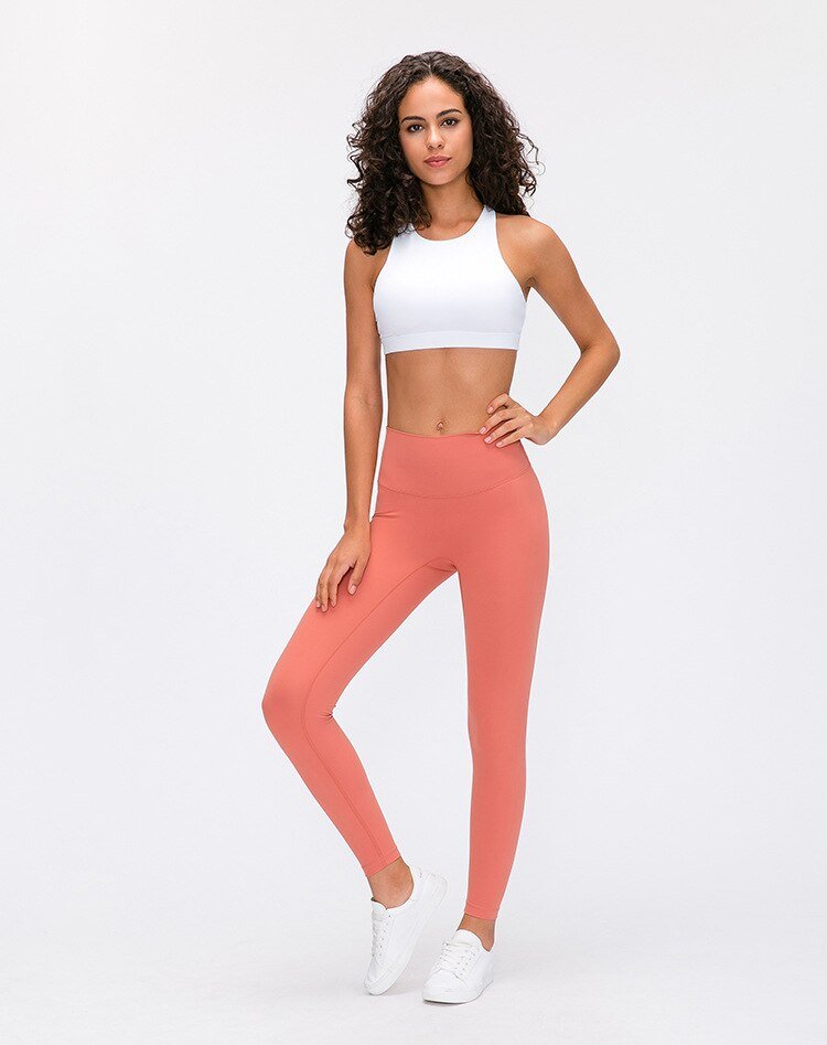 Classical 3.0 Version Soft Naked-feel Workout Gym Yoga Tights Women Squatproof High Waist Fitness Sport Leggings Running Pants - Vimost Shop