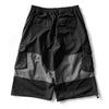 Color Block Cargo Shorts Mens 2020 Multi Pockets Hip Hop Baggy Streetwear Short Pants Casual Harajuku Capri Pants - Vimost Shop