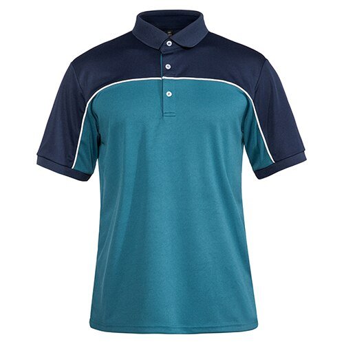 Color Block T-Shirts Mens Short Sleeve Polo Shirts Fashion Casual Golf Polos Business Tee Shirts Button Down Polo Shirt - Vimost Shop