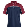 Color Block T-Shirts Mens Short Sleeve Polo Shirts Fashion Casual Golf Polos Business Tee Shirts Button Down Polo Shirt - Vimost Shop