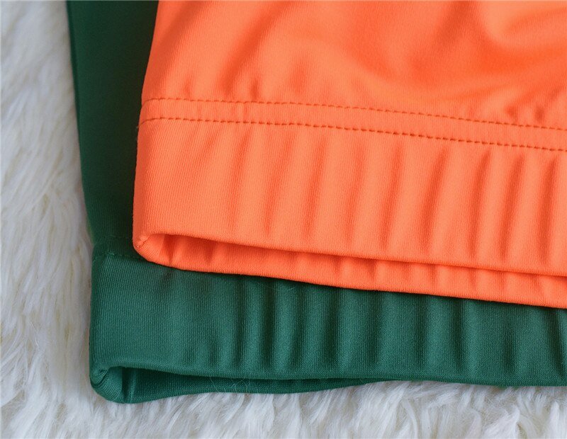 Color Patchwork Women 2 PCS Yoga Set Zipper Sleeveless Vest Top Fitness Leggings GYM Workout Pants Running Suit Sportswear - Vimost Shop
