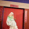 Colorblock Letter Print Korean Casual Padded Coat Women,Spring Vintage Zipper Female Daily Warm Teddy Outwear - Vimost Shop