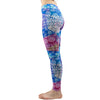 Colorful Dot Print Stitching Pattern Leggings Fitness Stretch Slim Bottoms Sexy Workout Elasticity Pants - Vimost Shop