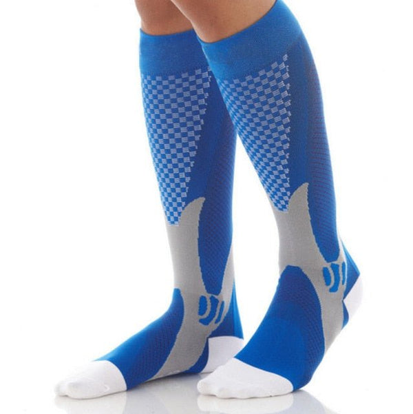 Compression stockings Running basketball football socks Nylon Anti-swelling stretch Outdoor sports compression socks - Vimost Shop