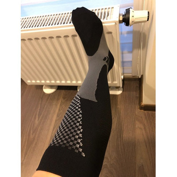 Compression stockings Running basketball football socks Nylon Anti-swelling stretch Outdoor sports compression socks - Vimost Shop