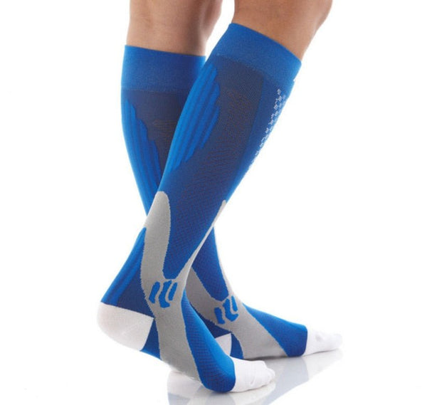 Compression stockings Running basketball football socks Nylon Anti-swelling stretch Outdoor sports compression socks - Vimost Shop