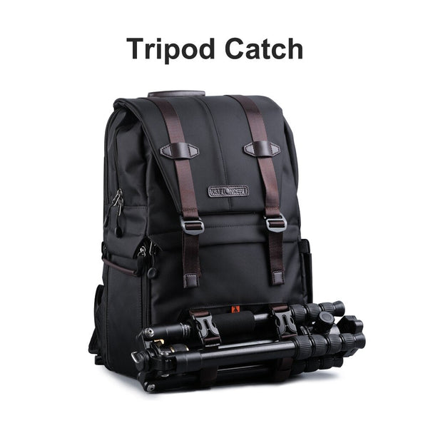 Concept Waterproof Photography Bag Professional Camera Backpack Large Capacity for DSLR Cameras 15.6in Laptop Tripod Lenses - Vimost Shop