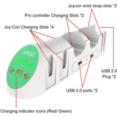 Control Battery Charger for Nintend Nintendo Switch Joy Con Joycon Console Charging Dock Nintendoswitch Controller Stand Gamepad - Vimost Shop