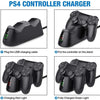 Controller Charger Dualsense Dock For PS4 Charging Station For DualShock 4/Playstation 4/PS4/ Pro /PS4 Slim Controller - Vimost Shop