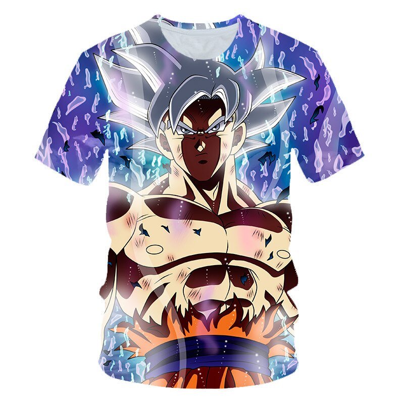 Cool Goku Dragon Ball Z 3d T Shirt Summer Hipster Short Sleeve Tee Tops Men/Women Anime DBZ Harajuk T-Shirts Homme Boys T shirt - Vimost Shop