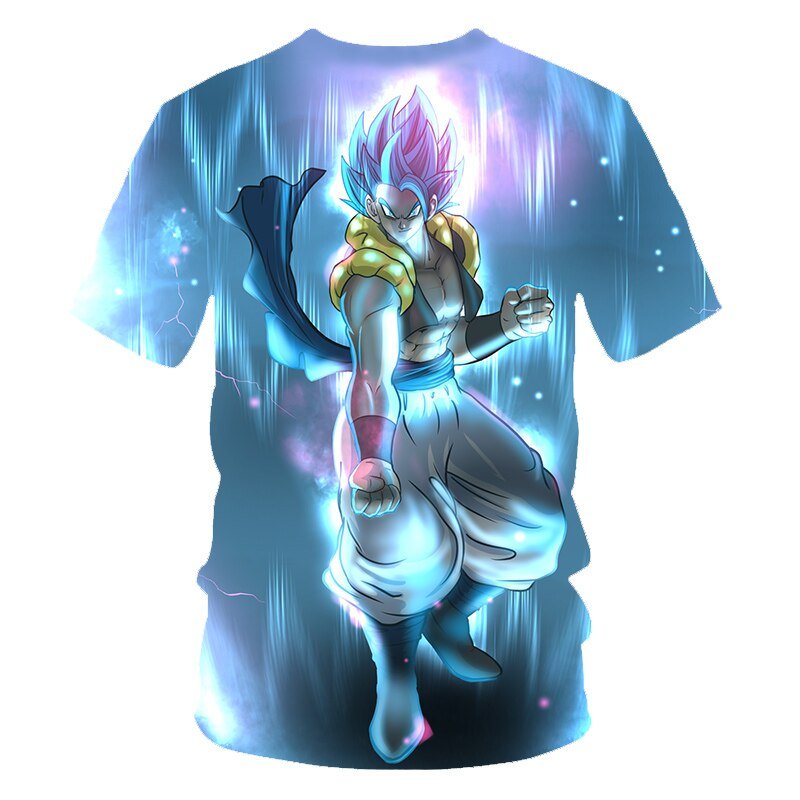 Cool Goku Dragon Ball Z 3d T Shirt Summer Hipster Short Sleeve Tee Tops Men/Women Anime DBZ Harajuk T-Shirts Homme Boys T shirt - Vimost Shop