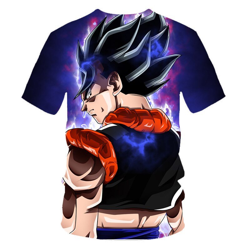 Cool Goku Dragon Ball Z 3d T Shirt Summer Hipster Short Sleeve Tee Tops Men/Women Anime DBZ Harajuk T-Shirts Homme Boys T shirt - Vimost Shop