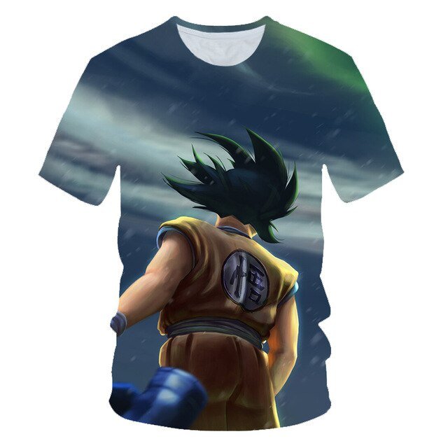 Cool Goku Dragon Ball Z 3d T Shirt Summer Hipster Short Sleeve Tee Tops Men/Women Anime DBZ Harajuk T-Shirts Homme Boys T shirt - Vimost Shop