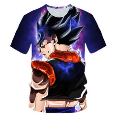 Cool Goku Dragon Ball Z 3d T Shirt Summer Hipster Short Sleeve Tee Tops Men/Women Anime DBZ Harajuk T-Shirts Homme Boys T shirt - Vimost Shop