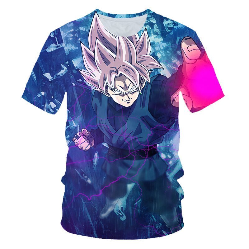 Cool Goku Dragon Ball Z 3d T Shirt Summer Hipster Short Sleeve Tee Tops Men/Women Anime DBZ Harajuk T-Shirts Homme Boys T shirt - Vimost Shop