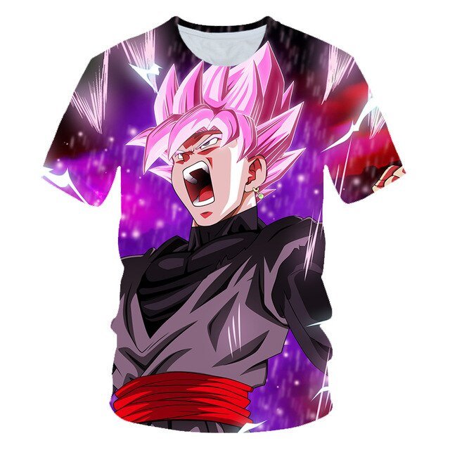 Cool Goku Dragon Ball Z 3d T Shirt Summer Hipster Short Sleeve Tee Tops Men/Women Anime DBZ Harajuk T-Shirts Homme Boys T shirt - Vimost Shop