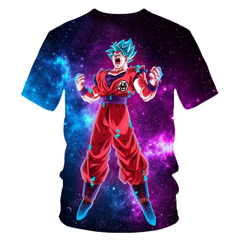 Cool Goku Dragon Ball Z 3d T Shirt Summer Hipster Short Sleeve Tee Tops Men/Women Anime DBZ Harajuk T-Shirts Homme Boys T shirt - Vimost Shop