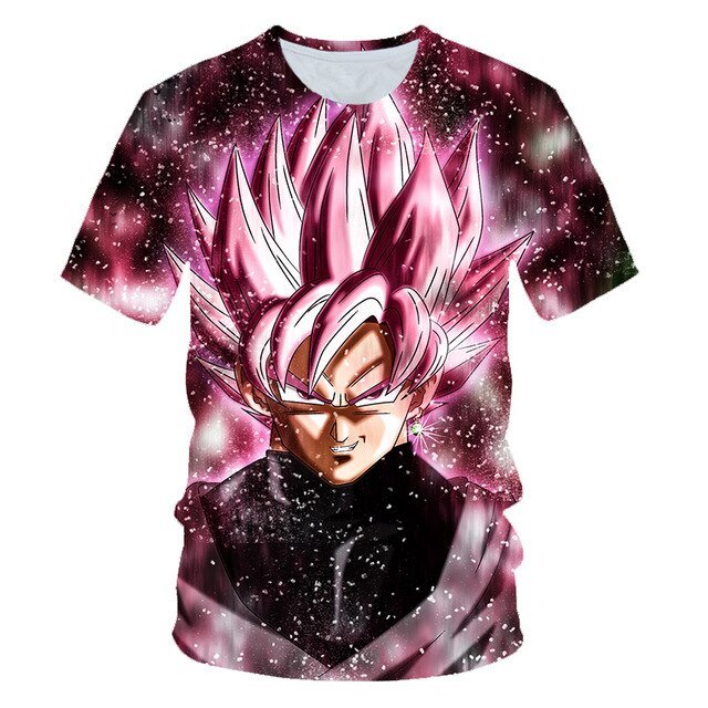 Cool Goku Dragon Ball Z 3d T Shirt Summer Hipster Short Sleeve Tee Tops Men/Women Anime DBZ Harajuk T-Shirts Homme Boys T shirt - Vimost Shop