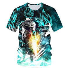 Cool Goku Dragon Ball Z 3d T Shirt Summer Hipster Short Sleeve Tee Tops Men/Women Anime DBZ Harajuk T-Shirts Homme Boys T shirt - Vimost Shop