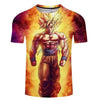 Copy of Summer men's casual 3d printed dragon ball t-shirts - Vimost Shop