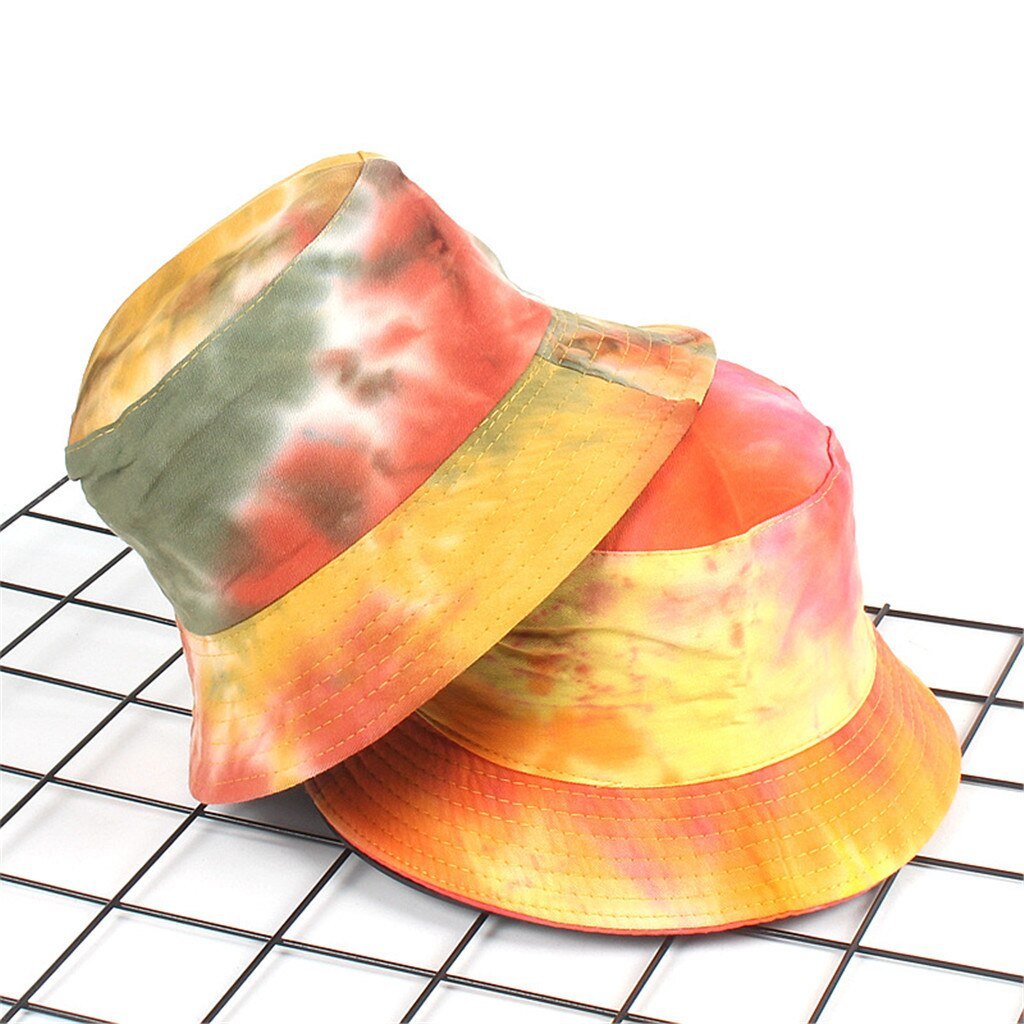 Cotton Adults Bucket Hat Cap Fishing Fisherman Beach Festival Summer Hat Tie Dye Straw Hat Sombrero Mujer Casquette Gorra Hombre - Vimost Shop