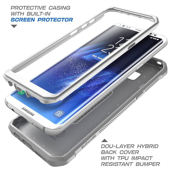 Cover For Samsung Galaxy S8 5.8 inch WITH Built-in Screen Protector Unicorn Beetle UB Pro Full-Body Rugged Holster Case - Vimost Shop