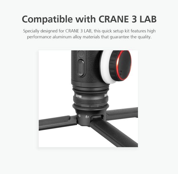 Crane 3 LAB TransMount Quick Setup Kit for ZHIYUN Crane 3 Lab/ZHIYUN WEEBILL LAB - Vimost Shop