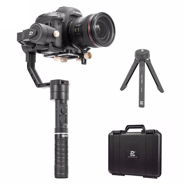 Crane Plus 3-Axis Handheld Gimbal Stabilizer 5.5lb Payload Timelapse MotionMemory Object Tracking FPV POV Mode Nightlapse - Vimost Shop