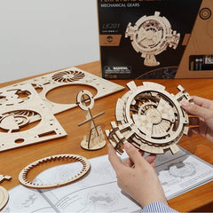 Creative DIY Perpetual Calendar Wooden Model Building Kits Assembly Toy Gift for Children Adult Dropshipping - Vimost Shop