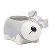 Creative Flower Pot Cartoon Dog Planter Puppy Resin Planters Pots For Flowers Flower Desktop Macetas Home Garden - Vimost Shop