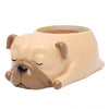 Creative Flower Pot Cartoon Dog Planter Puppy Resin Planters Pots For Flowers Flower Desktop Macetas Home Garden - Vimost Shop