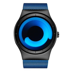 Creative Quartz Watches Men Top FASHION Brand Casual Stainless steel Mesh Band Unisex Watch Clock Male female Gentleman gift - Vimost Shop