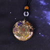 Crystal Stones Chakra Reiki Healing Energy Orgonite Necklace Drop shipping - Vimost Shop