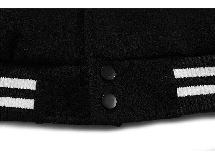 Cute Furry Bear Letter Patch Patchwork Color Baseball Jacket Men Oversize Cozy Fashion College Style Bomber Coat Autumn - Vimost Shop